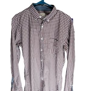 J.Crew med 15-151/2 plaid mens L/S Shirt style 96104
